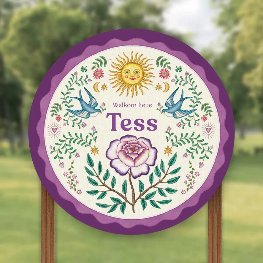 Tuinbord Sparrowbirds - Story of July