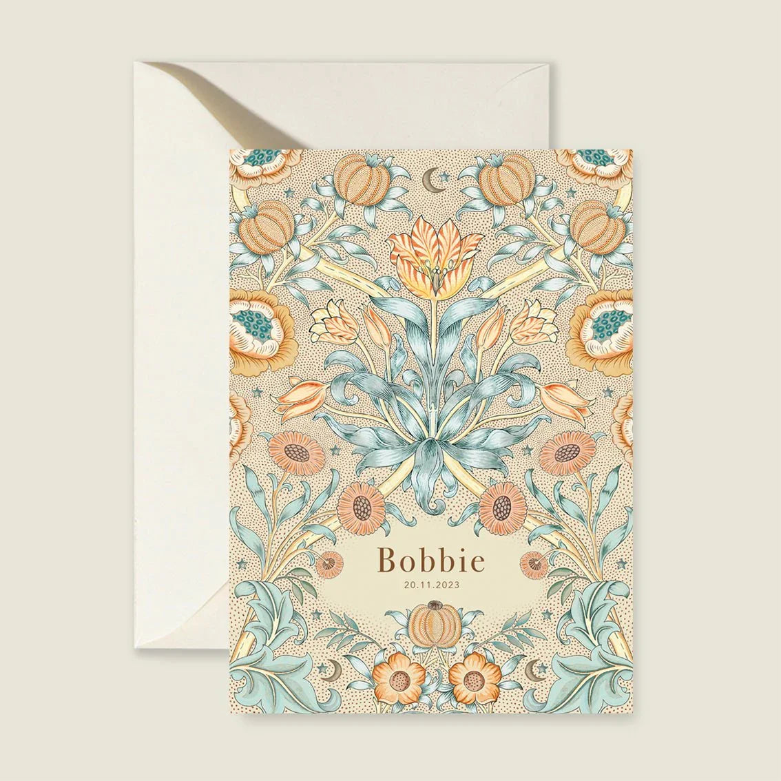 Geboortekaartje Blooming Flowers - Story of July