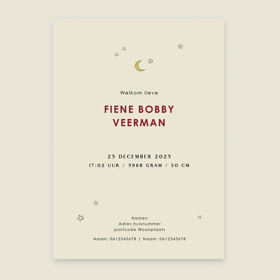 Geboortekaartje Zebra Balloon Orange - Story of July