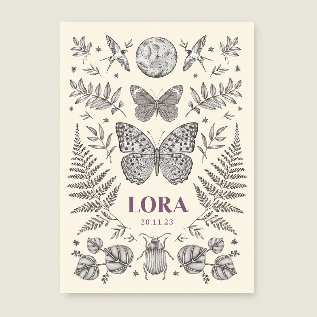 Print Butterfly - Story of July