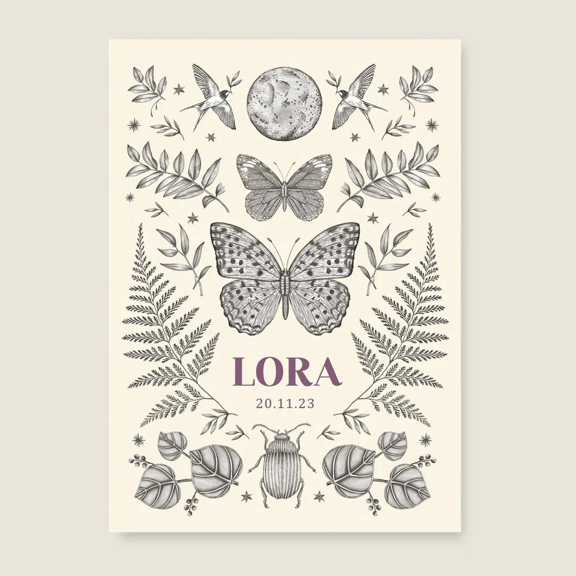 Print Butterfly - Story of July
