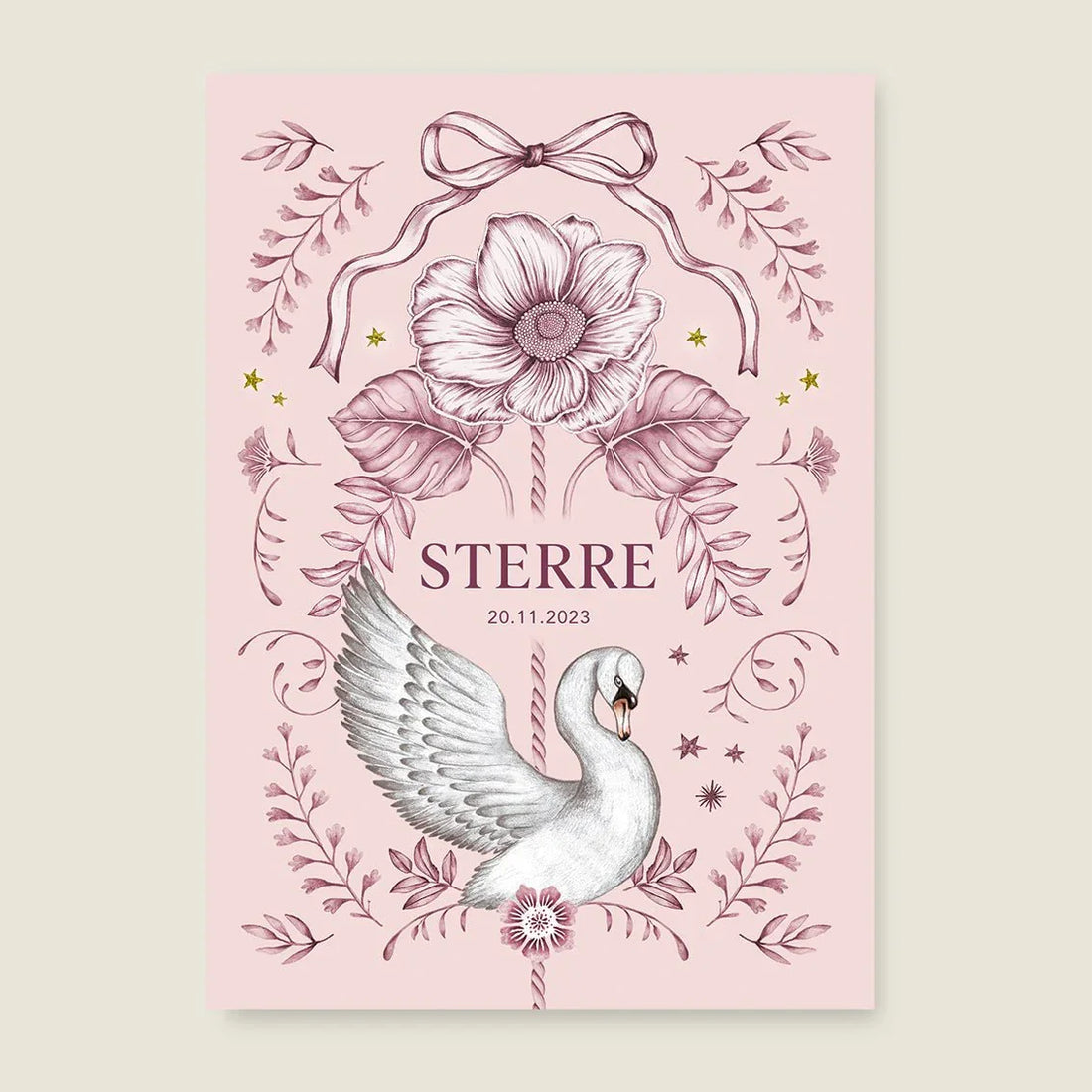 Print Go Swan - Story of July