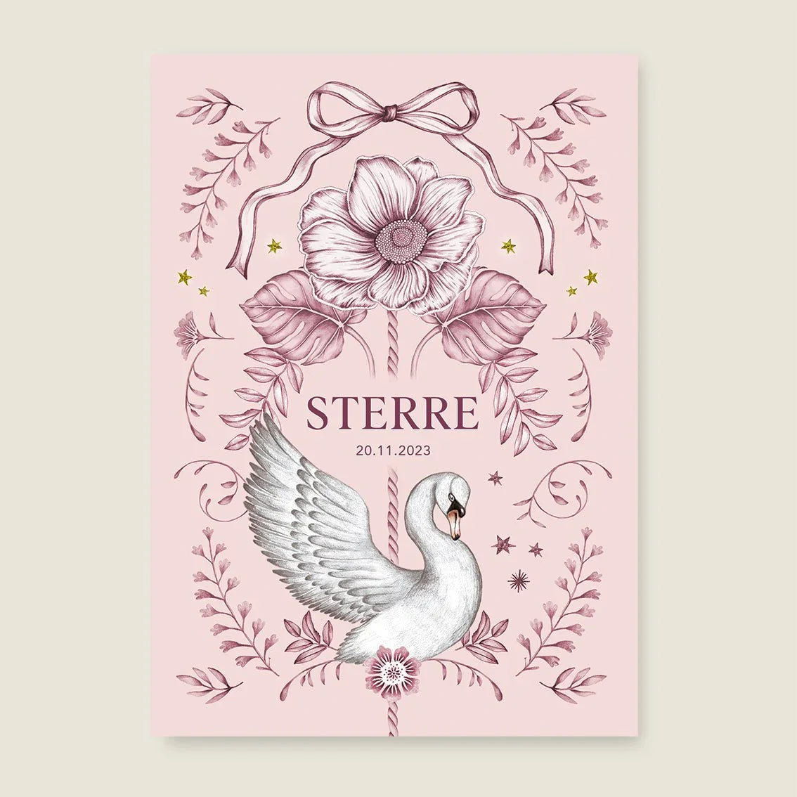 Print Go Swan - Story of July