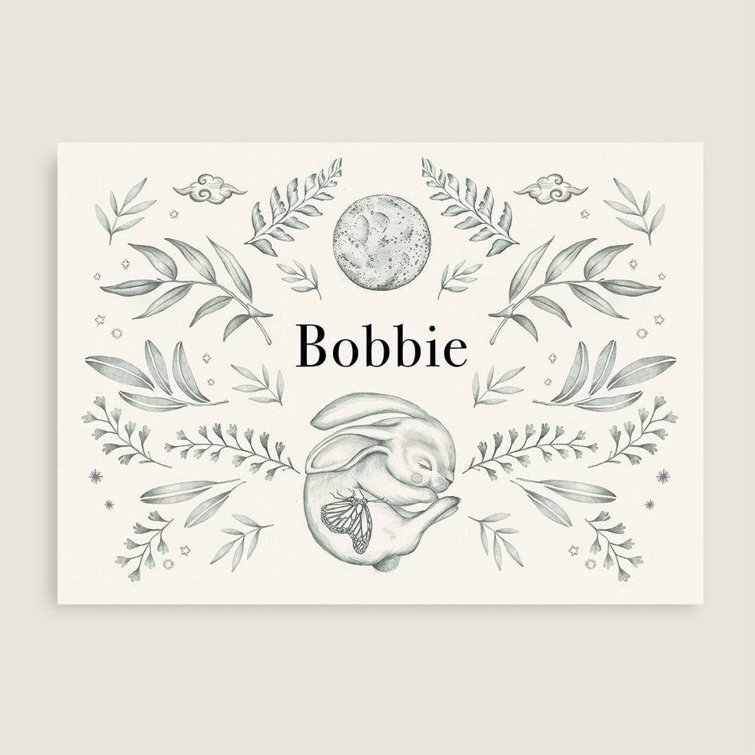 Print Hello Rabbit - Story of July