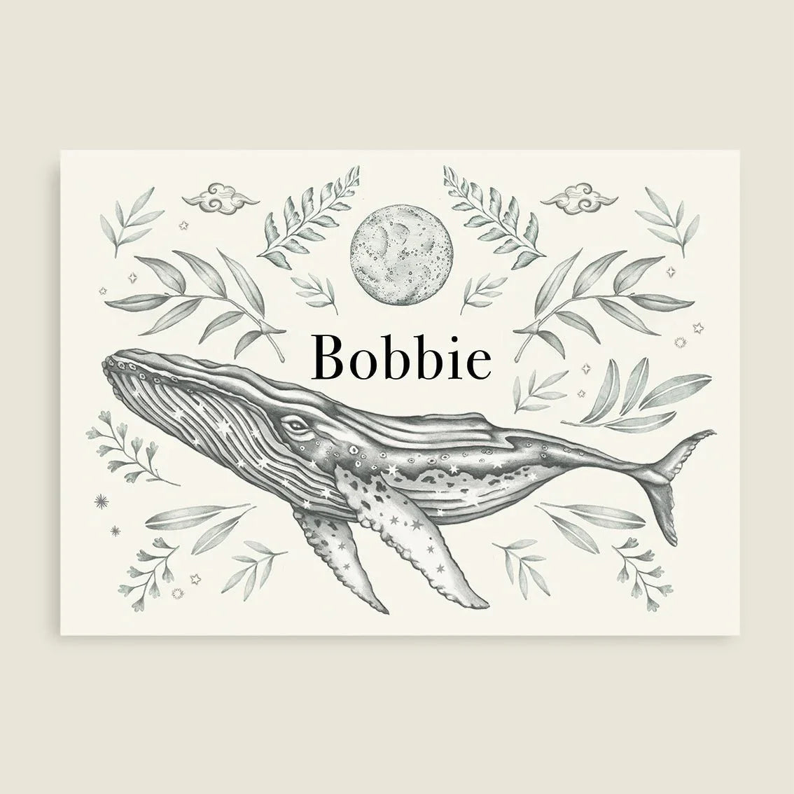 Print Hello Whale - Story of July