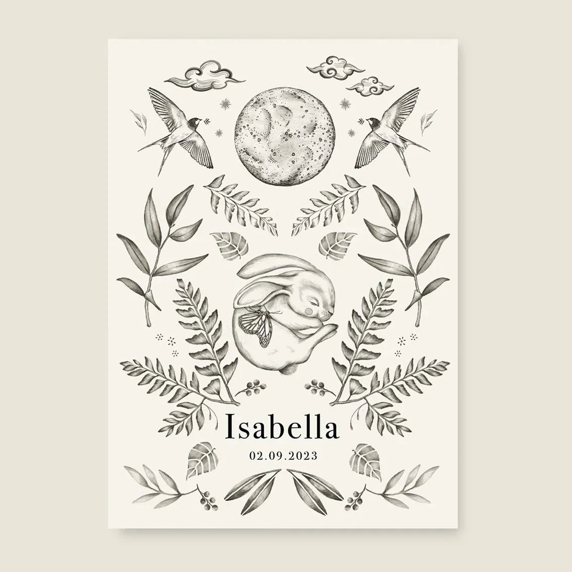 Print Little Rabbit - Story of July