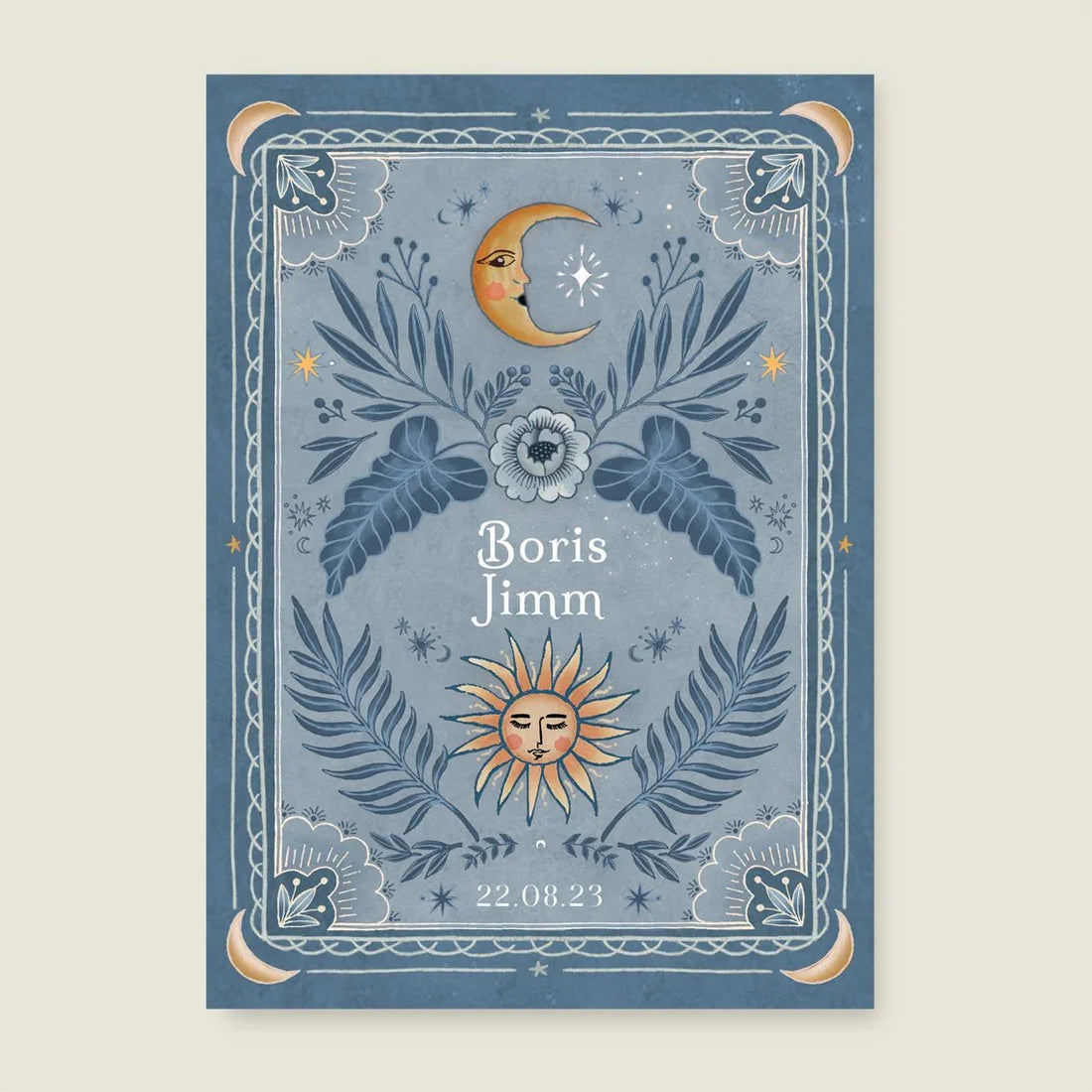 Print Moonchild Light Blue - Story of July