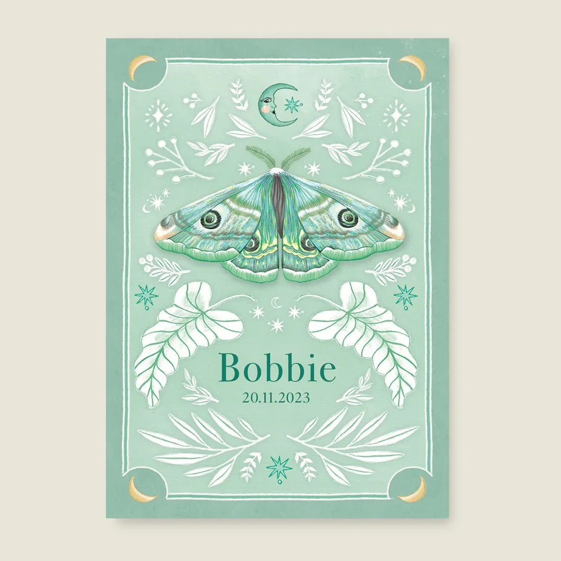 Print Nightingtales Green - Story of July