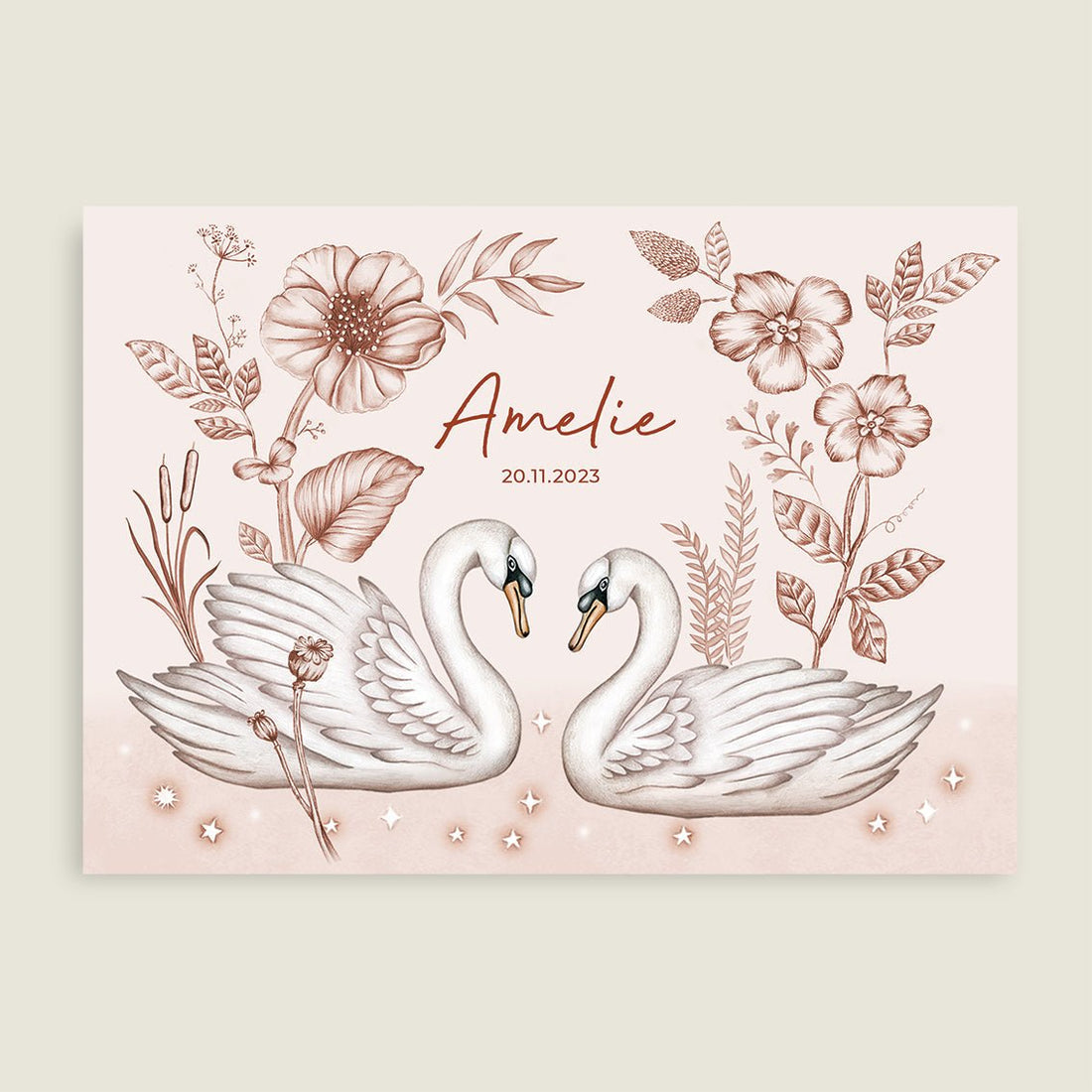 Print Swan Lake Terra - Story of July