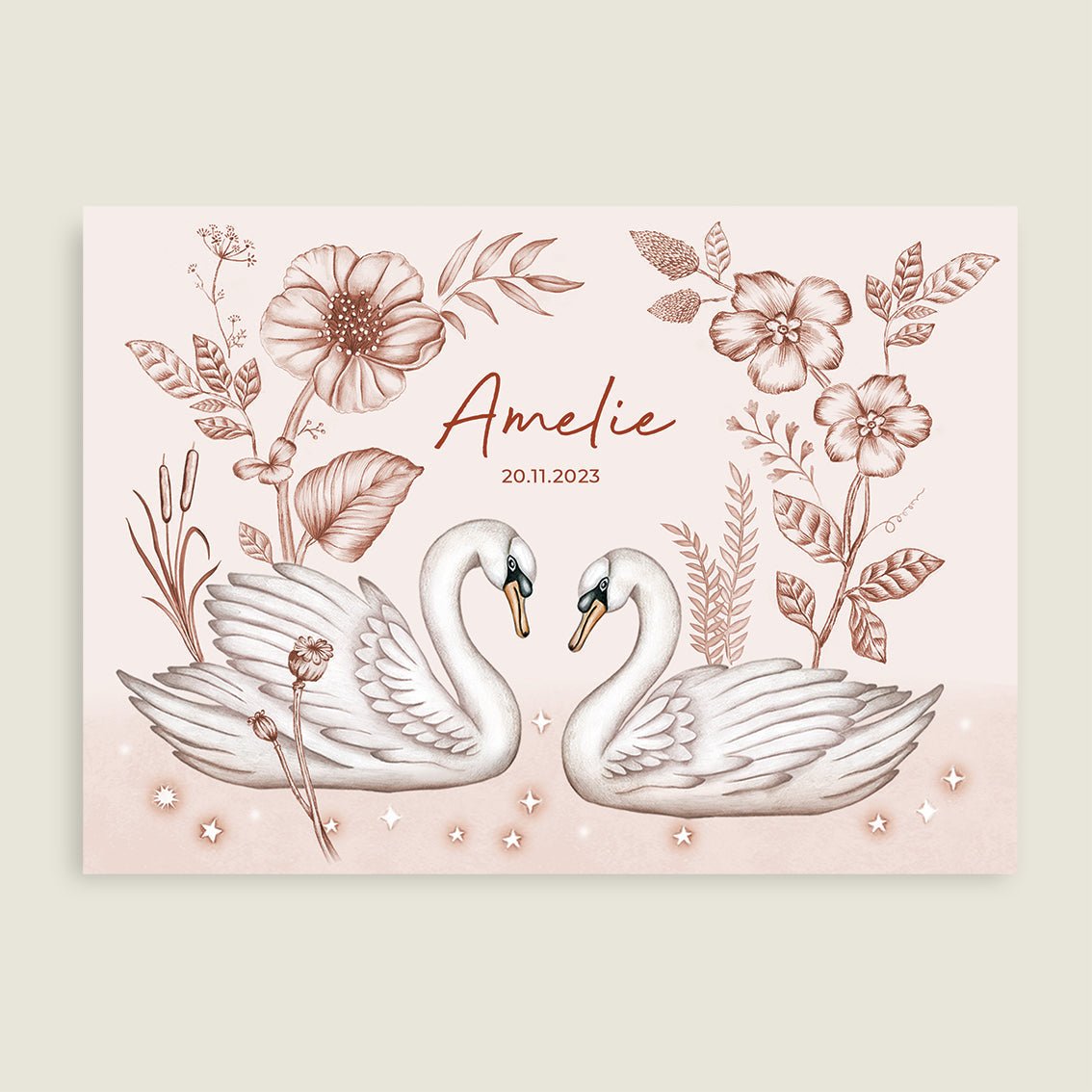 Print Swan Lake Terra - Story of July