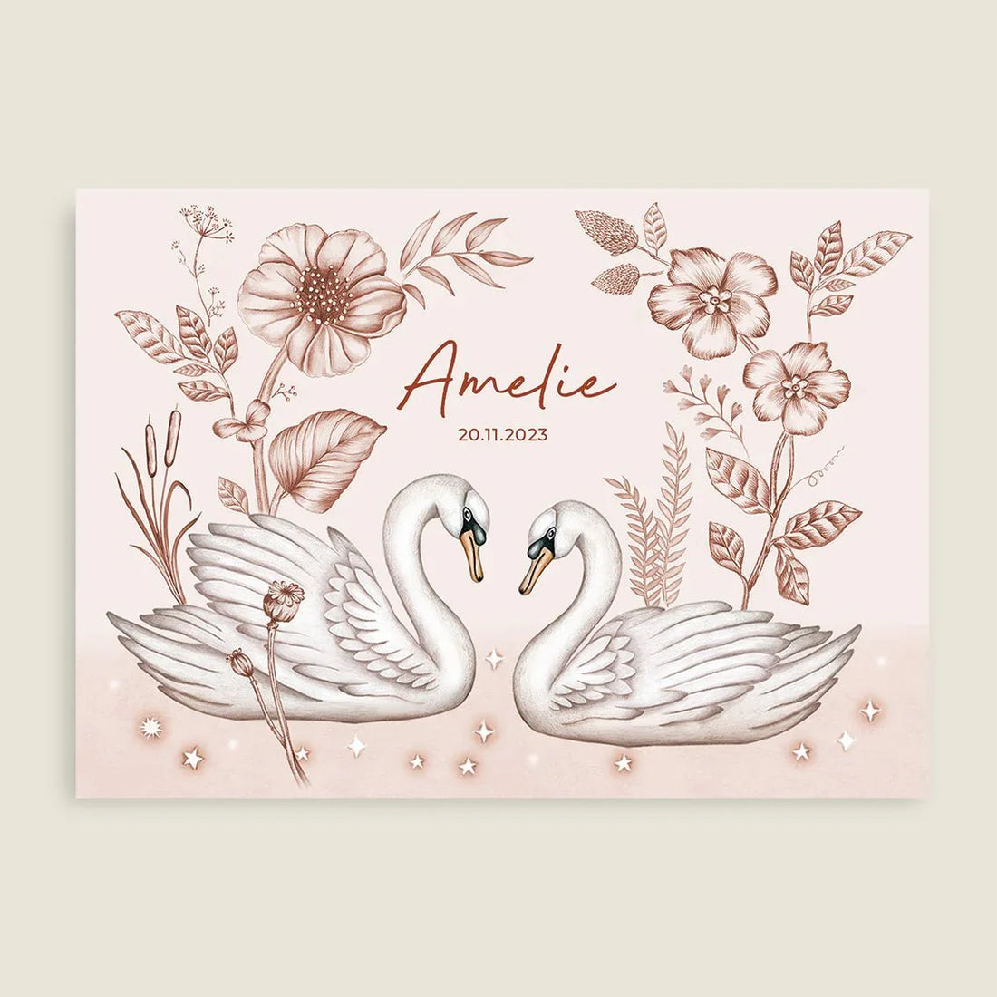 Print Swan Lake Terra - Story of July