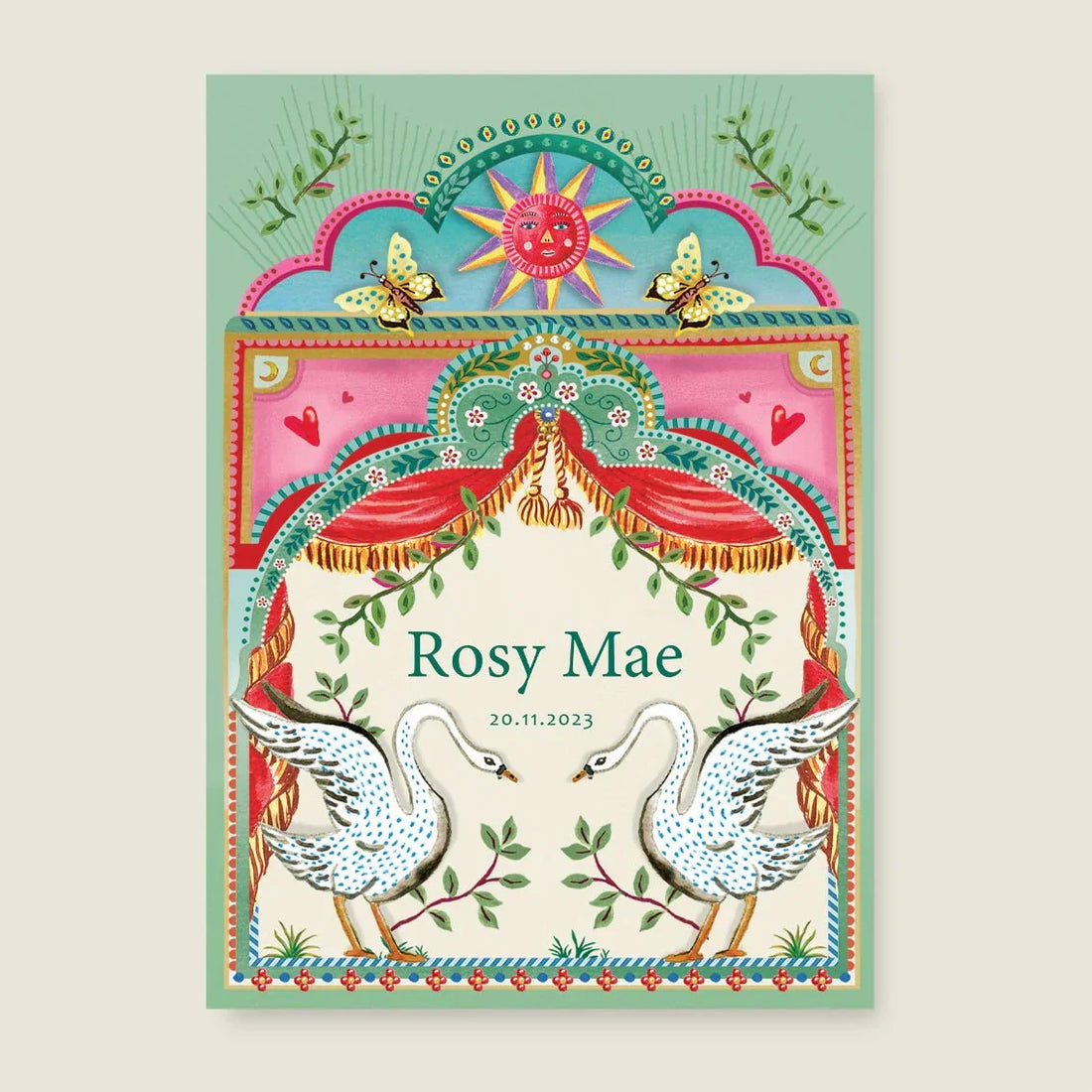 Print The Dancing Swan - Story of July