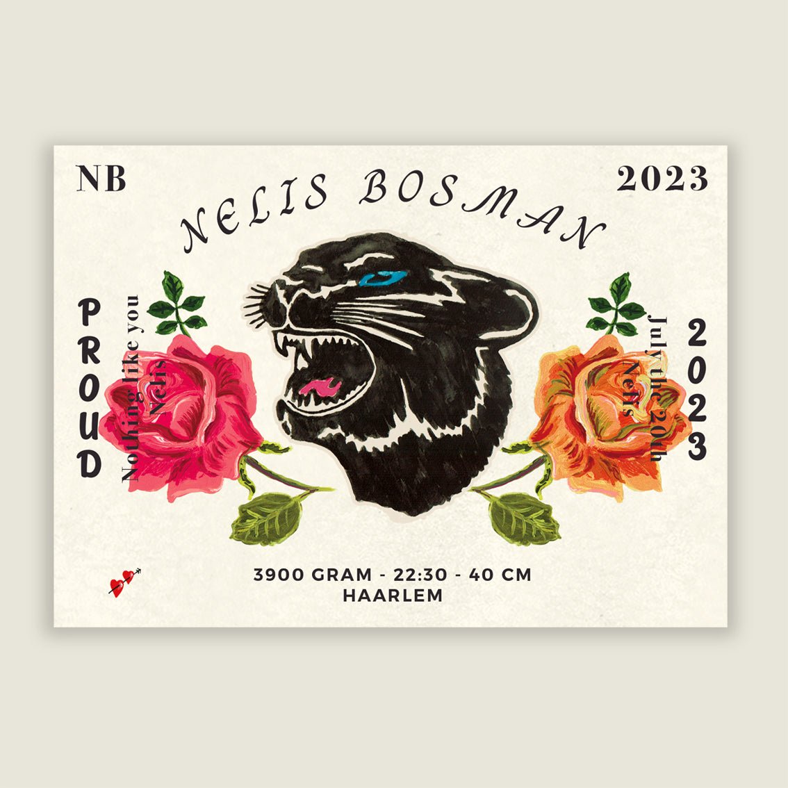 Print The Panther - Story of July