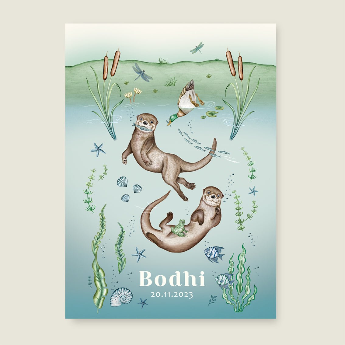 Sample Cheeky Otters Lake - Story of July