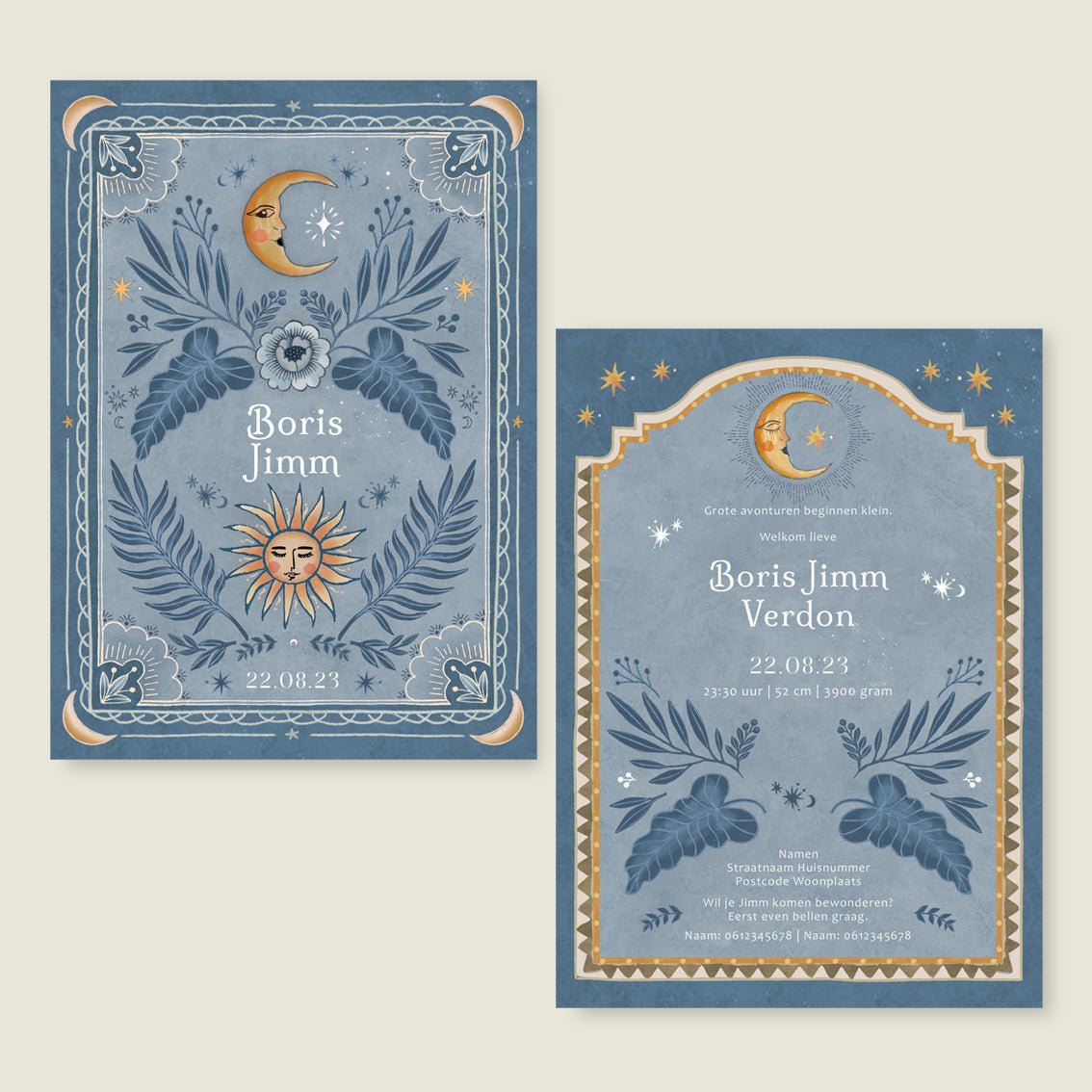 Sample Moonchild Light Blue - Story of July