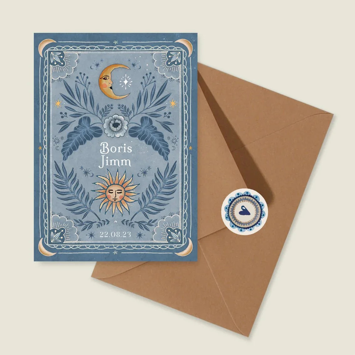 Sample Moonchild Light Blue - Story of July