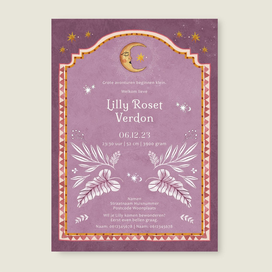 Sample Moonchild Lila - Story of July