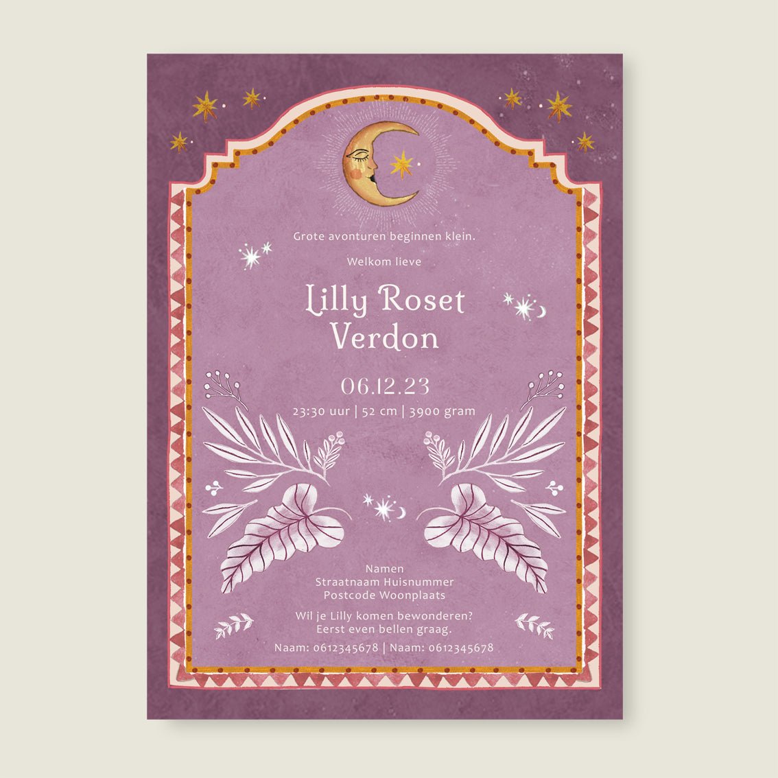 Sample Moonchild Lila - Story of July