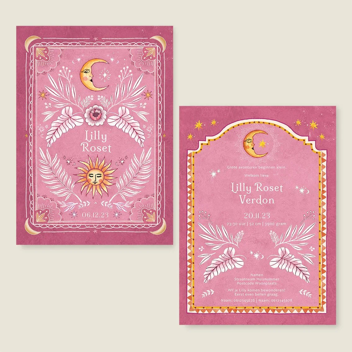 Sample Moonchild Pink - Story of July