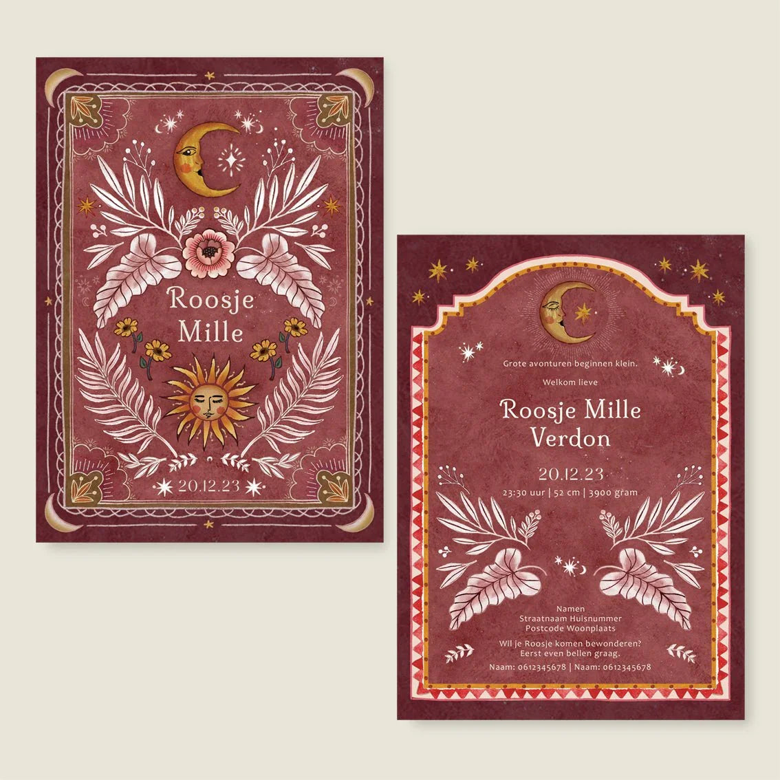 Sample Moonchild Red - Story of July