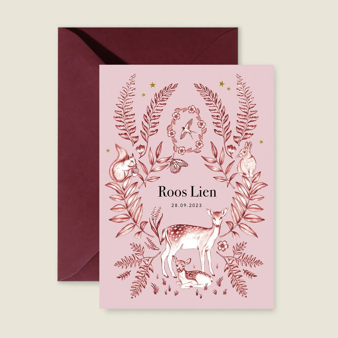 Sample Oh Deer Pink - Story of July