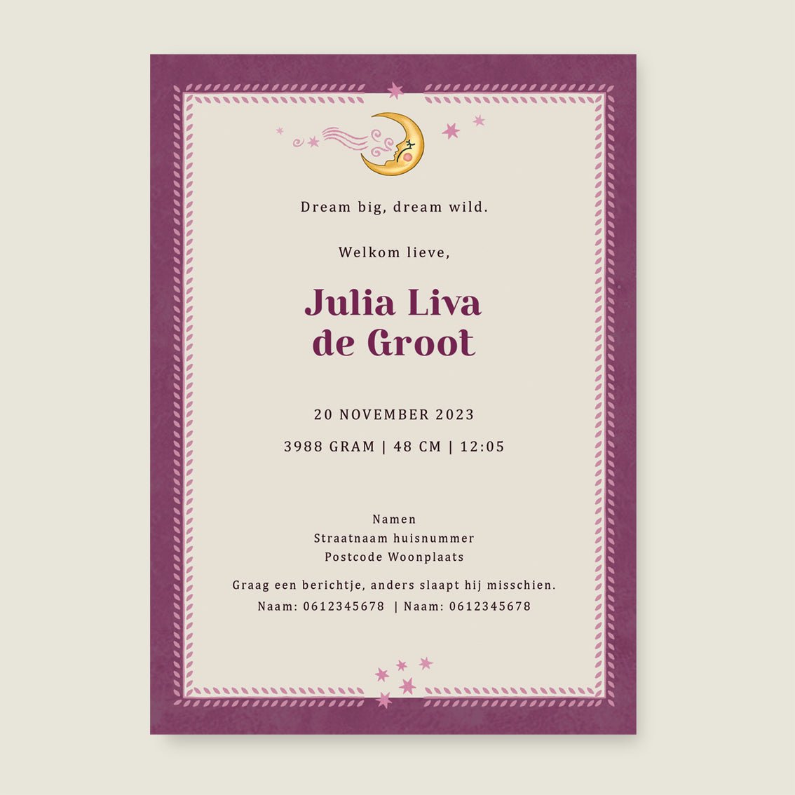 Sample Sunflowers Purple - Story of July