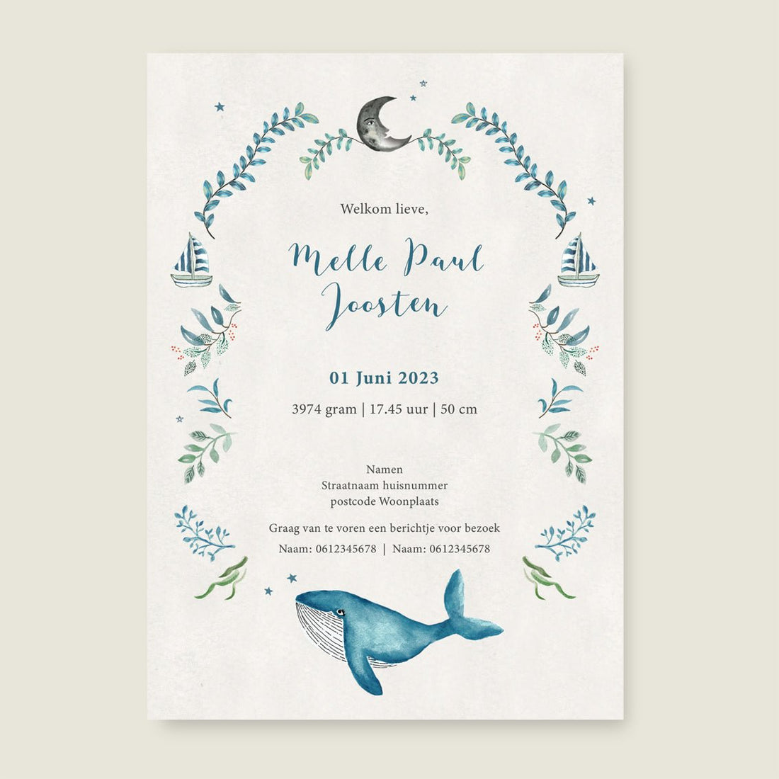 Sample The Blue Whale - Story of July