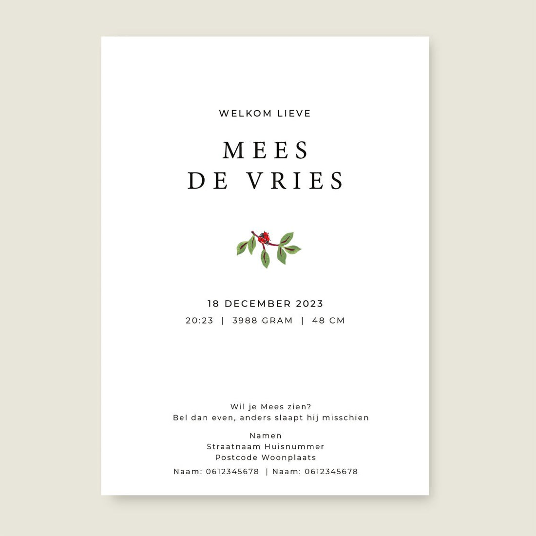 Sample The Stork - Story of July