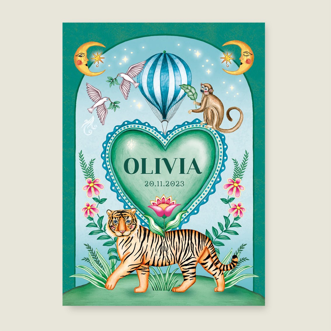 Sample Tiger Heart - Story of July