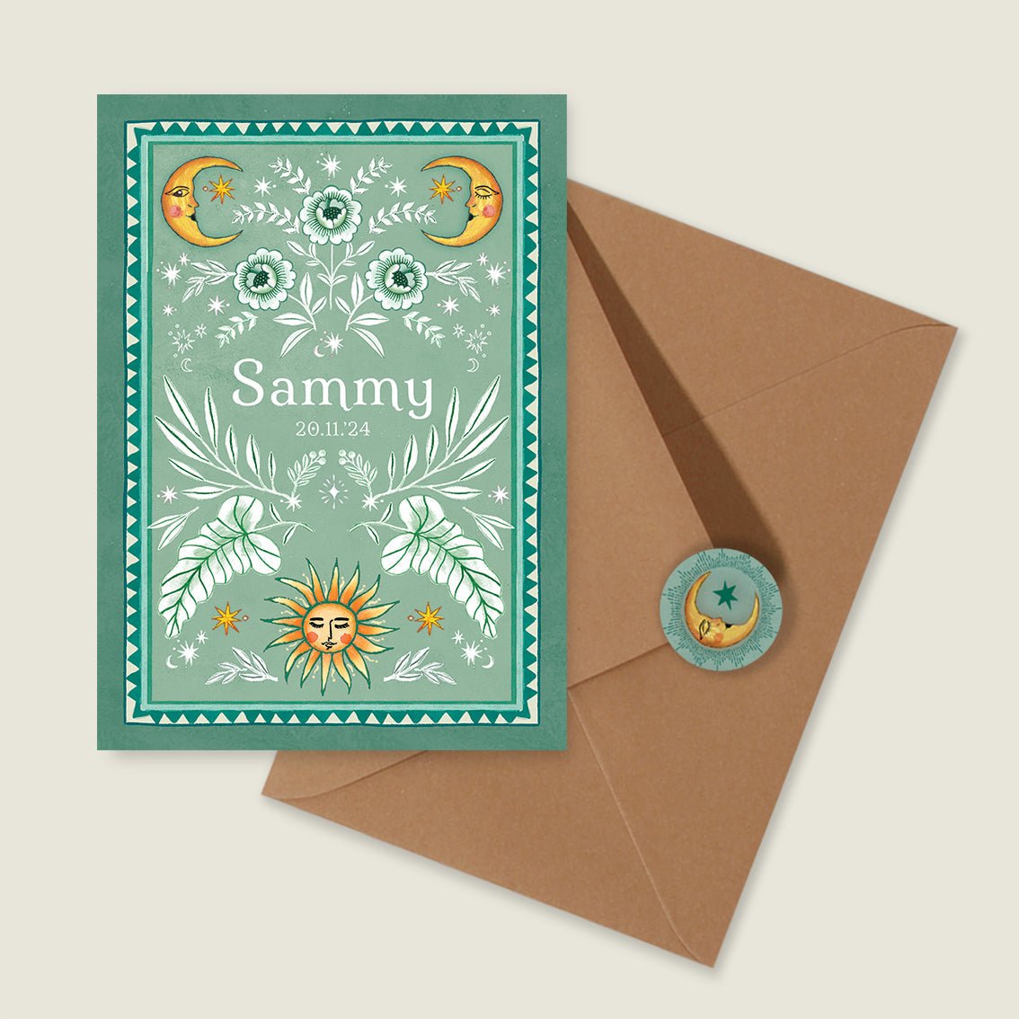 Sample To The Moon Light Green - Story of July