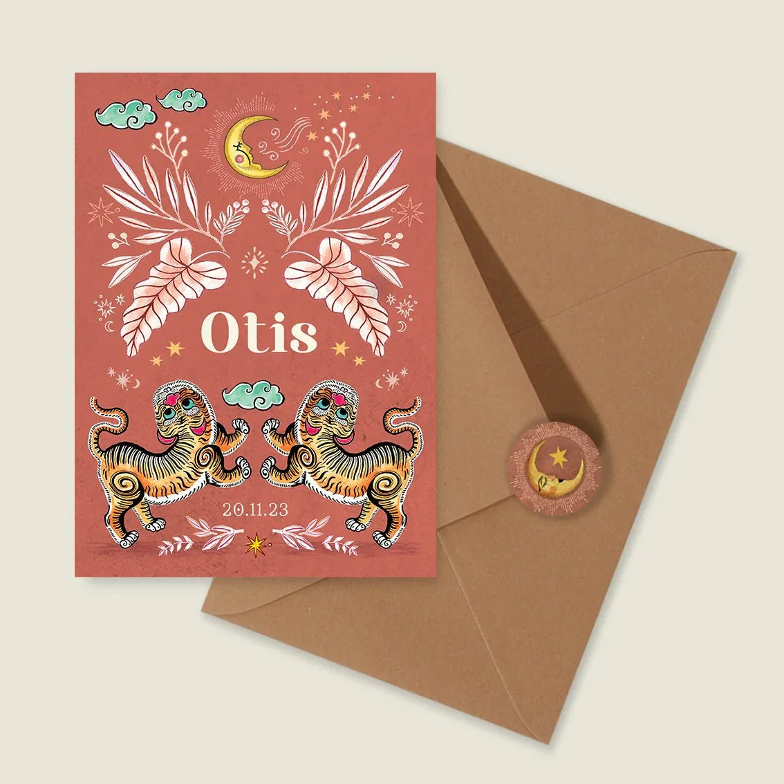 Sample Two Pretty Tigers Roest - Story of July