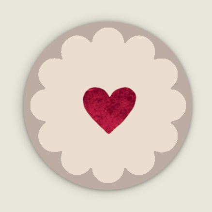 Sluitzegel Little Heart - Story of July