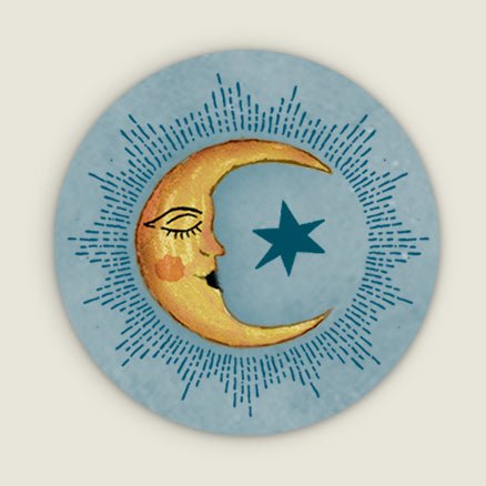 Sluitzegel Moonshine Light Blue - Story of July