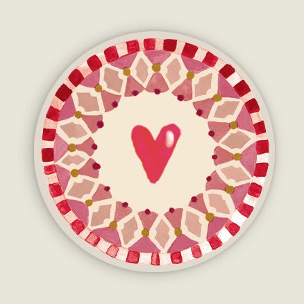 Sluitzegel Pink Heart - Story of July