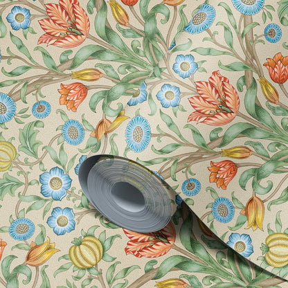 Behang Blooming Flowers Terra - Story of July