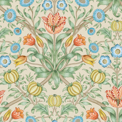 Behang Blooming Flowers Terra - Story of July