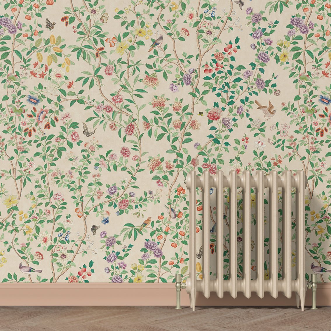 Behang Chinoiserie Offwhite - Story of July