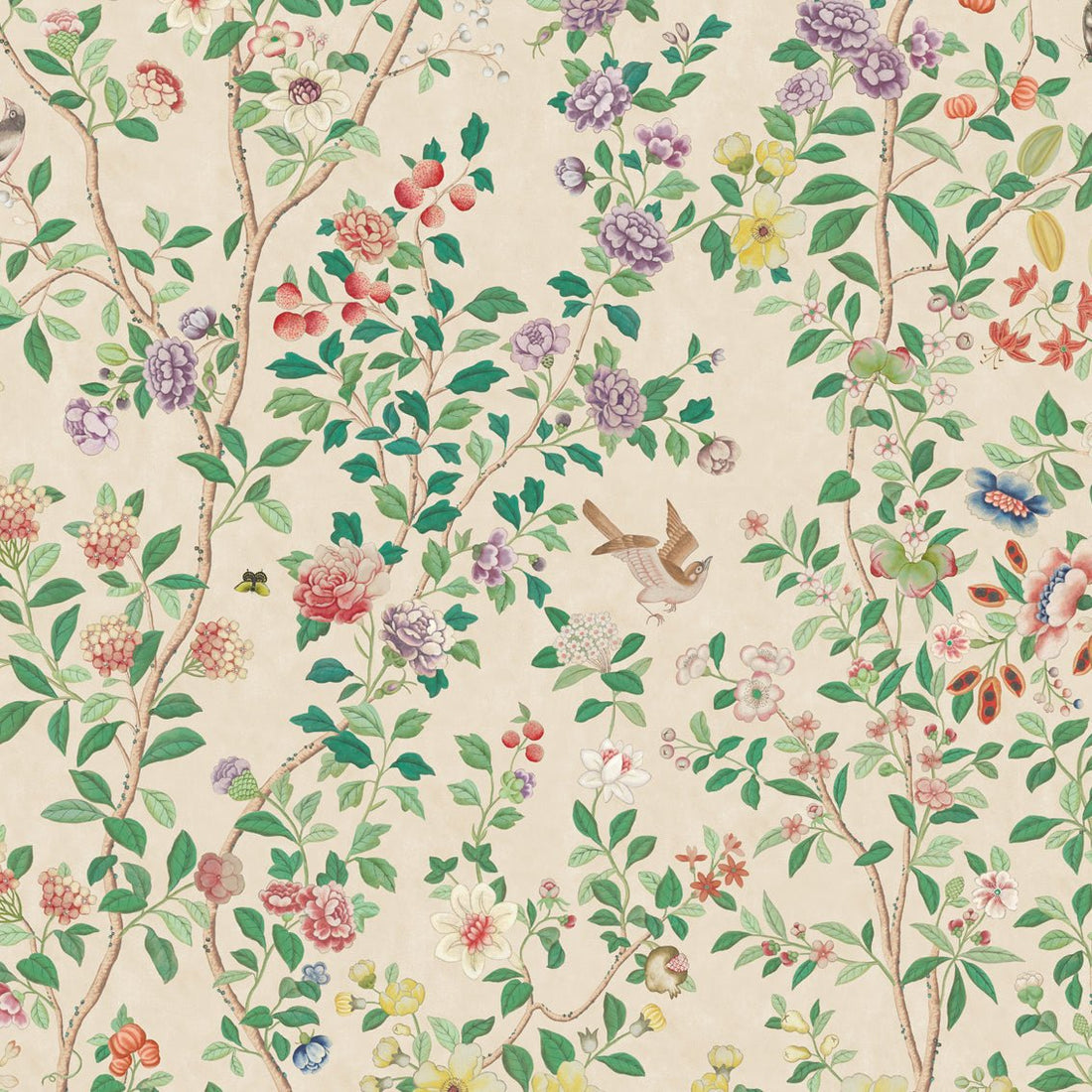 Behang Chinoiserie Offwhite - Story of July