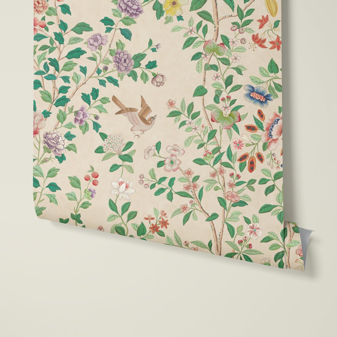 Behang Chinoiserie Offwhite - Story of July