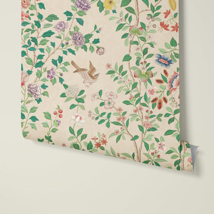 Behang Chinoiserie Offwhite - Story of July