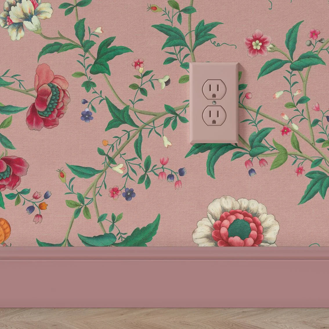 Behang Floral Heritage Lightpink - Story of July