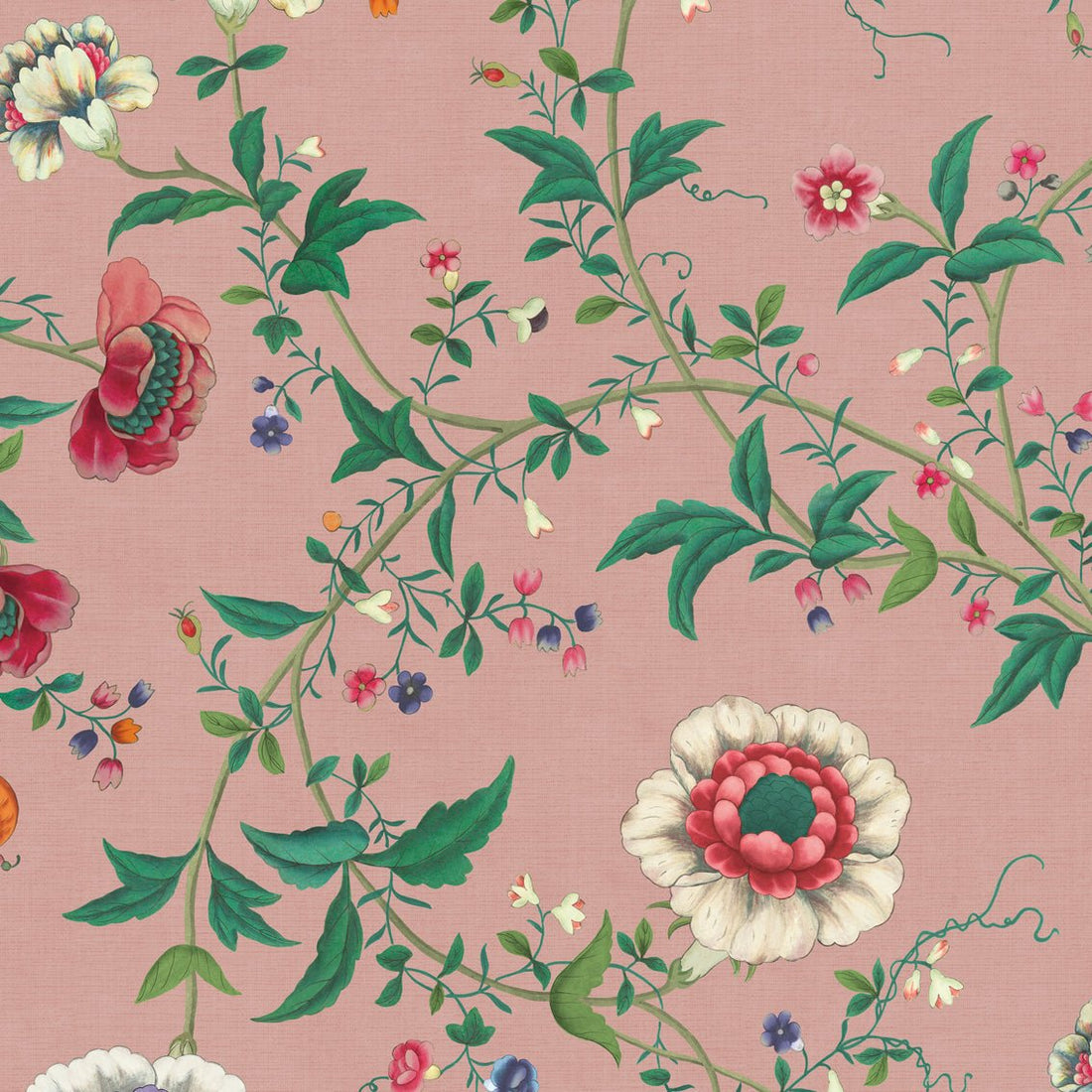 Behang Floral Heritage Lightpink - Story of July