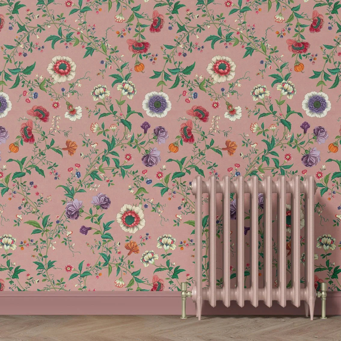 Behang Floral Heritage Lightpink - Story of July
