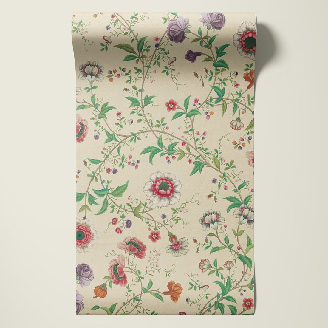 Behang Floral Heritage Offwhite - Story of July