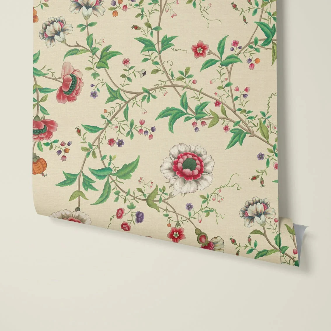 Behang Floral Heritage Offwhite - Story of July