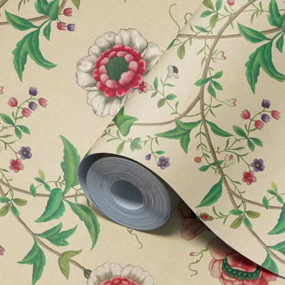 Behang Floral Heritage Offwhite - Story of July