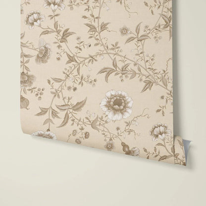 Behang Floral Heritage Two Tone Offwhite - Story of July