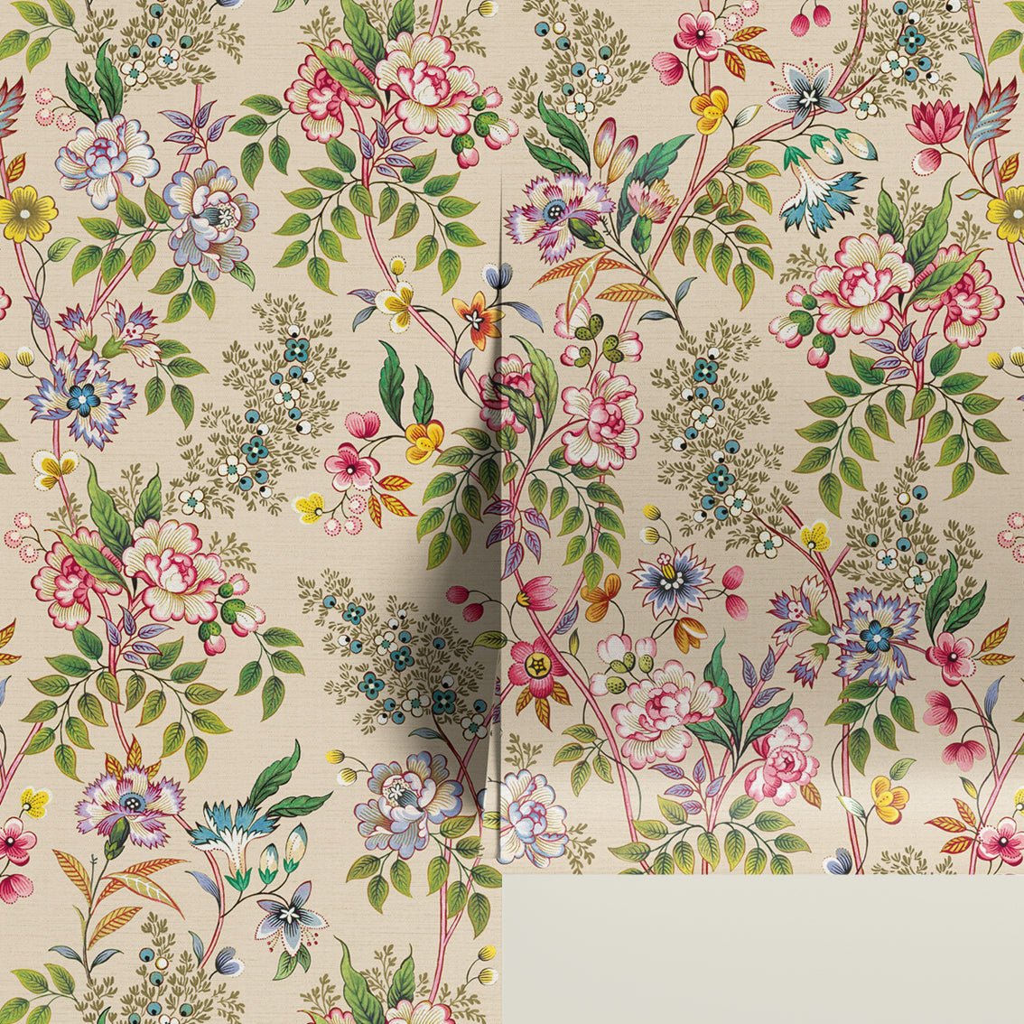 Behang Little Flowers Offwhite - Story of July