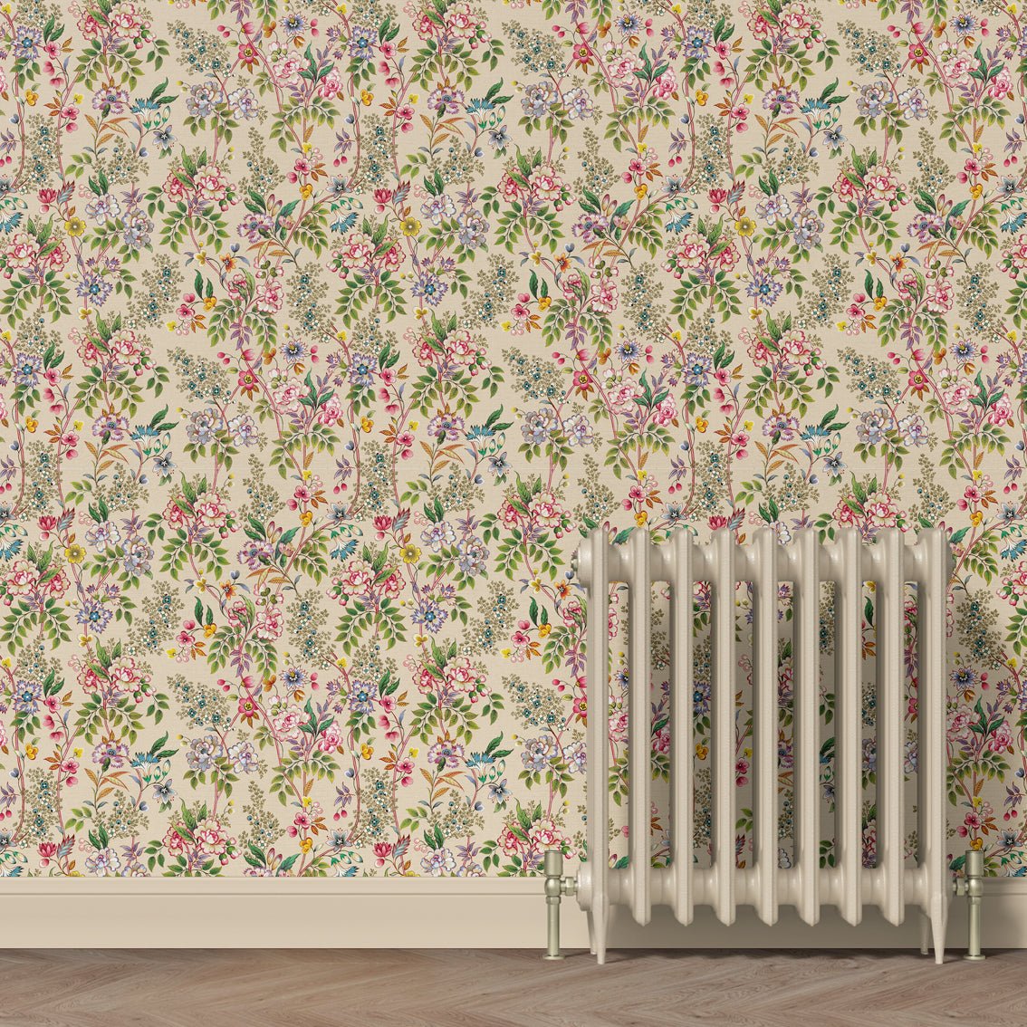 Behang Little Flowers Offwhite - Story of July