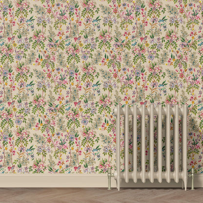 Behang Little Flowers Offwhite - Story of July